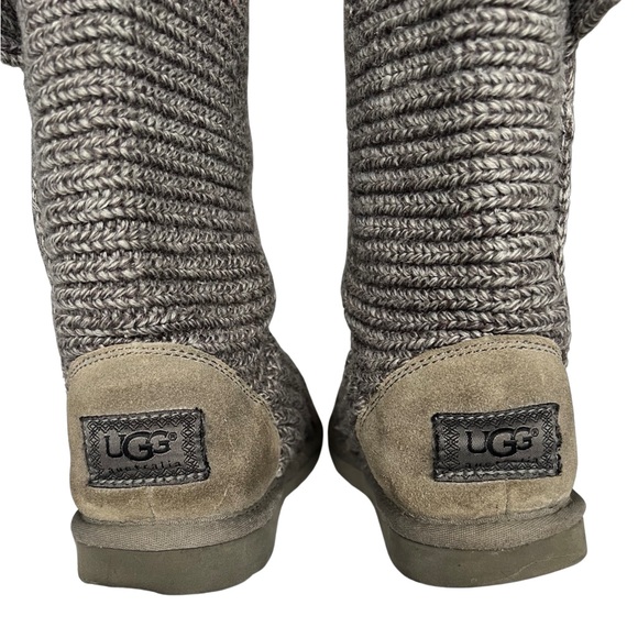 UGG Boots Classic Cardy Gray Convertible - Picture 7 of 16